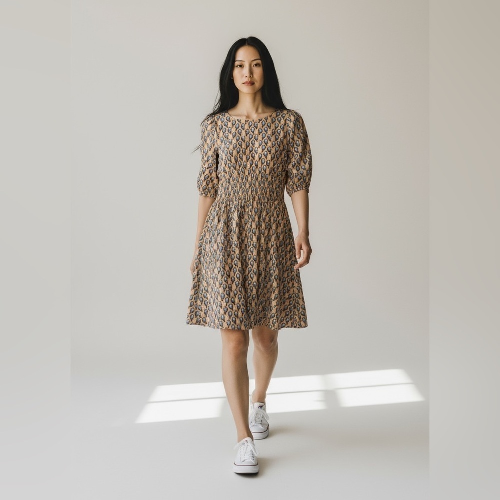 O’Live Hotstuff S Label Summer Office Dress, Lined, Shortsleeved